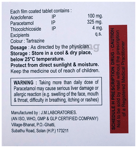 Colchifenac Tablet image