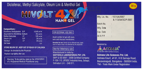 Hivolt 4X Nano Gel