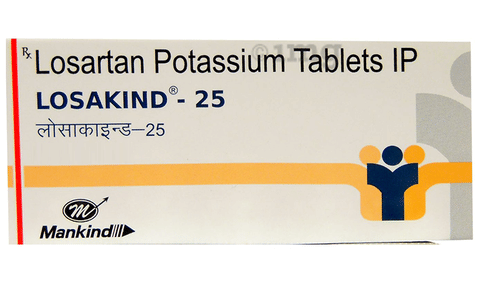 Losakind 25 Tablet image