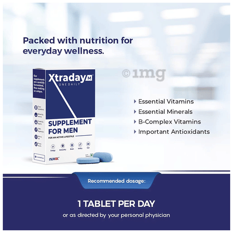 Nuvox Xtraday Supplement Tablet Buy Box Of 30 Tablets At Best Price In India 1mg