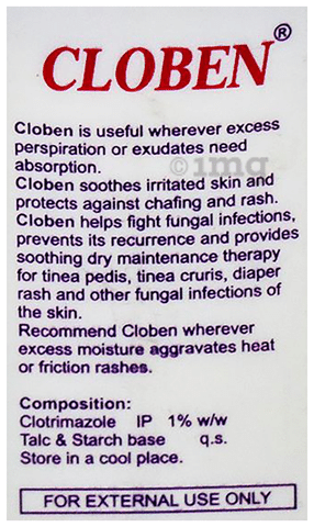 Cloben Dusting Powder