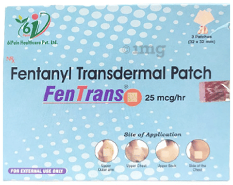 Fentrans 25mcg Transdermal Patch image
