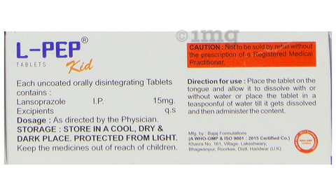 L-Pep Kid Tablet MD image L-Pep Kid Tablet MD image