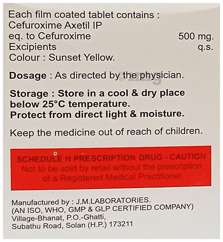 Hipcef 500 Tablet image