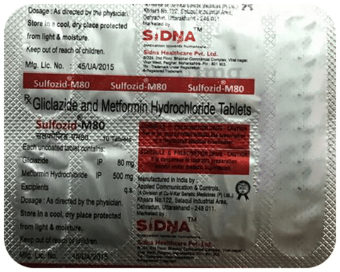 Sulfozid-M 80 Tablet image