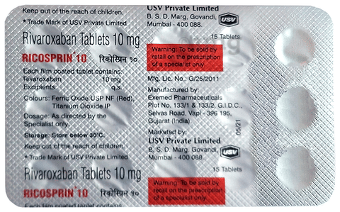 Ricosprin 10 Tablet image