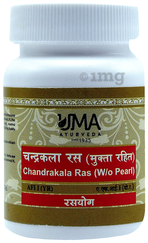 Uma Ayurveda Chandrakala Ras Tablet 1