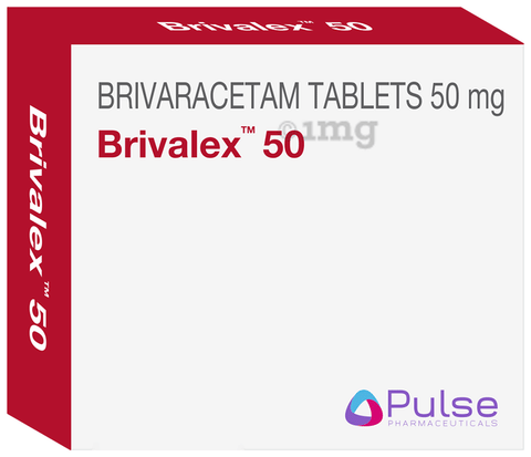Brivalex 50mg Tablet image Brivalex 50mg Tablet image