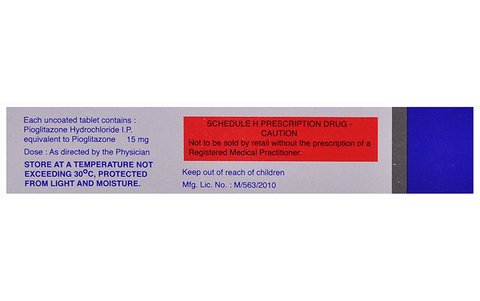 Piopod 15 Tablet image