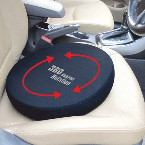 360 degree swivel store cushion for car