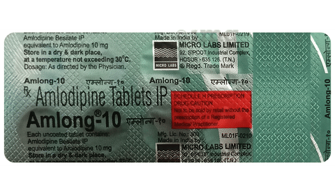 Amlong 10 Tablet image Amlong 10 Tablet image