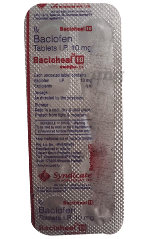 Bacloheal 10mg Tablet image