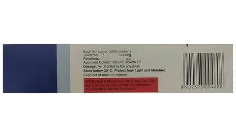 Fasigyn DS 1000mg Tablet image Fasigyn DS 1000mg Tablet image