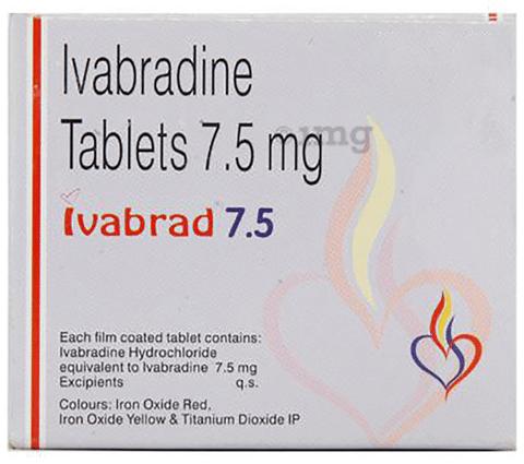 Ivabrad 7.5 Tablet image Ivabrad 7.5 Tablet image