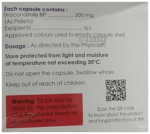 Itralase 200 Capsule image