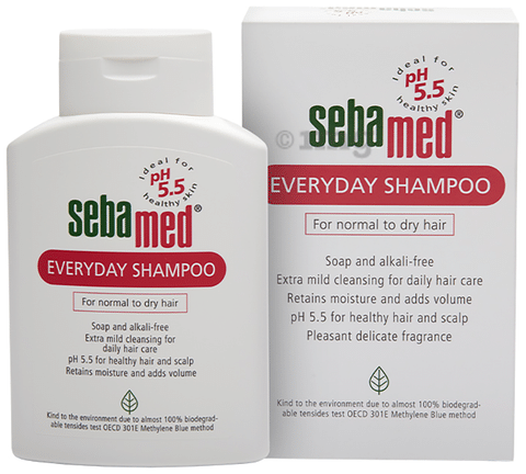 Sebamed Everyday Shampoo: Buy bottle of 200 ml Shampoo at best price in  India | 1mg