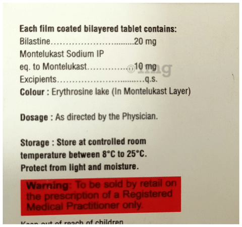 Lekast-B Tablet image