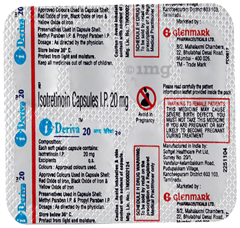 I Deriva 20mg Capsule image I Deriva 20mg Capsule image