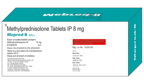 Mepred 8 Tablet image