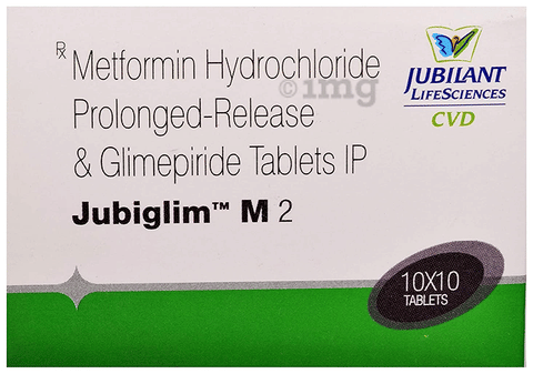 Jubiglim M 2 Tablet PR