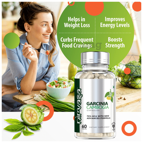 Nirvasa Garcinia Cambogia Capsule: Buy bottle of 60 capsules ...