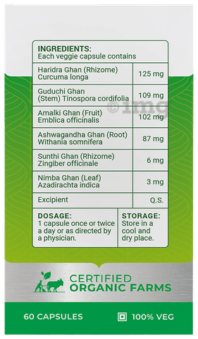 Nisarga Herbs Imuplus Veggie Caps image