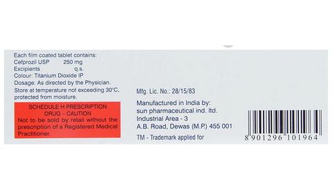 Refzil O 250mg Tablet image