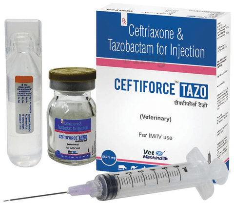 Ceftiforce Tazo Injection