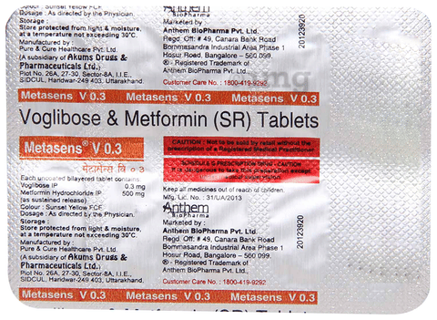 Metasens V 0.3 Tablet SR image