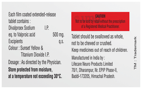 Ditcoval 500 ER Tablet image