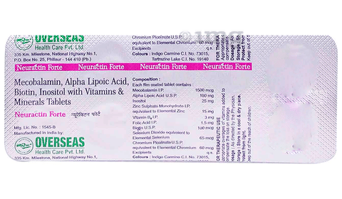Neuractin Forte Tablet image Neuractin Forte Tablet image