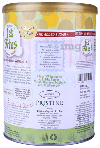 Pristine 1st Bites No Added Sugar (6 Months 24 Months) Baby - Main Image