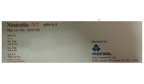 Neurotin-NT Tablet image