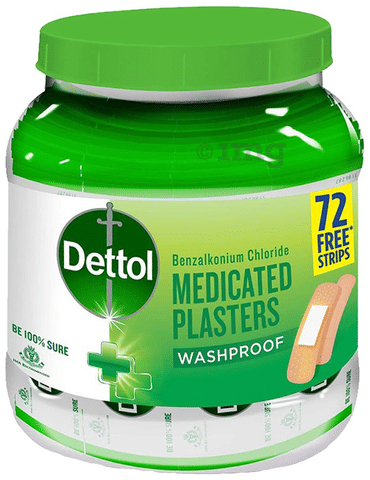 Dettol Medicated Plaster Washproof image Dettol Medicated Plaster Washproof image