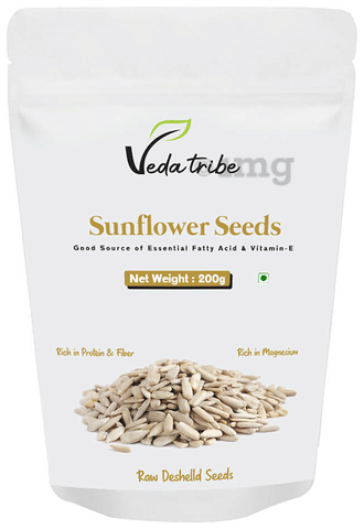 Veda Tribe Raw Deshelld Sunflower Seeds 1