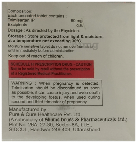 Vintel 80mg Tablet