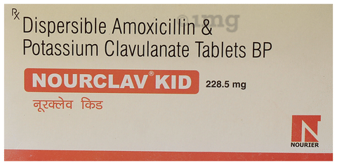 Nourclav Kid 228.5mg Tablet DT