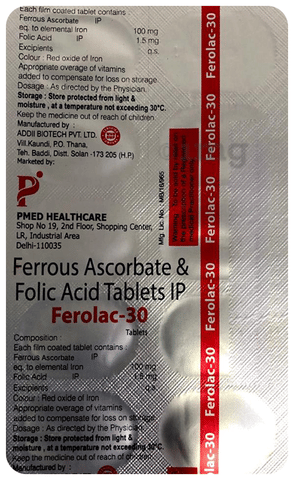 Ferolac 30 Tablet image