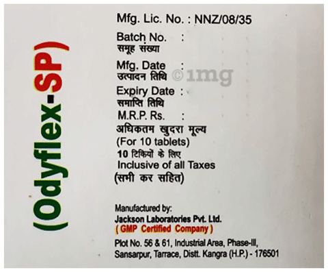 Odyflex-SP Tablet image