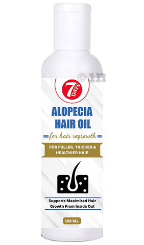 7Days Alopecia Hair Oil: Buy bottle of 100 ml Oil at best price in India |  1mg