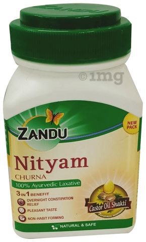 Zandu Nityam Laxative Churna | Eases Constipation 1