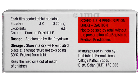 Etimark 0.25mg Tablet image Etimark 0.25mg Tablet image