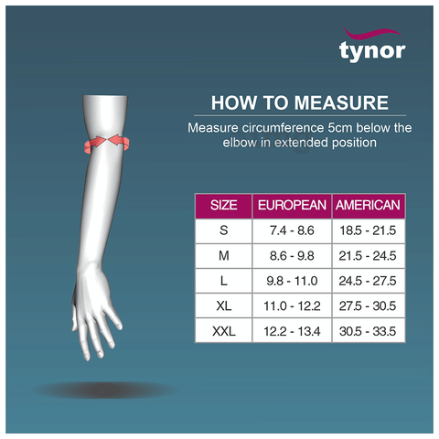 Tynor Elbow Support Urbane XL Grey 3