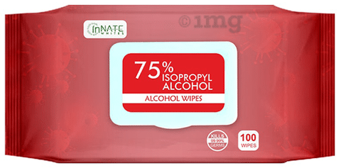 Innate Whites 75 Isopropyl Alcohol Wipes 100 Each