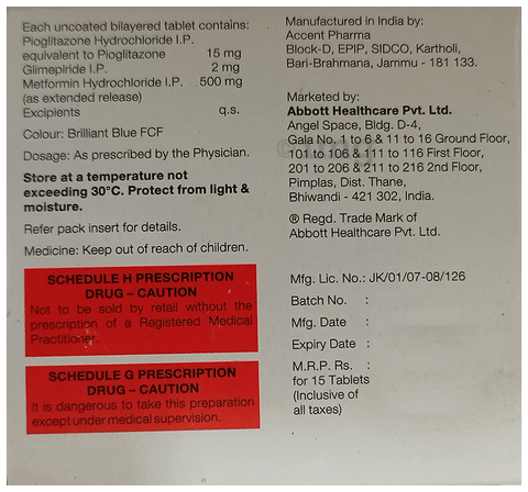 Tribet 2 Tablet ER image Tribet 2 Tablet ER image