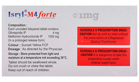 Isryl-M 4 Forte Tablet PR image