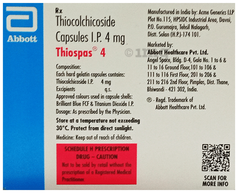 Thiospas 4 Capsule