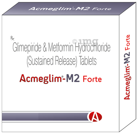 Acmeglim-M2 Forte Tablet SR image Acmeglim-M2 Forte Tablet SR image