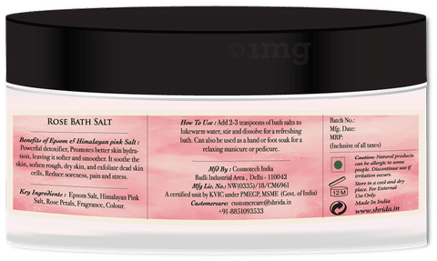 Shrida Rose Bath Salt image