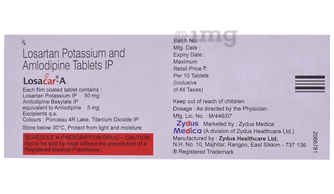 Losacar-A  Tablet image
